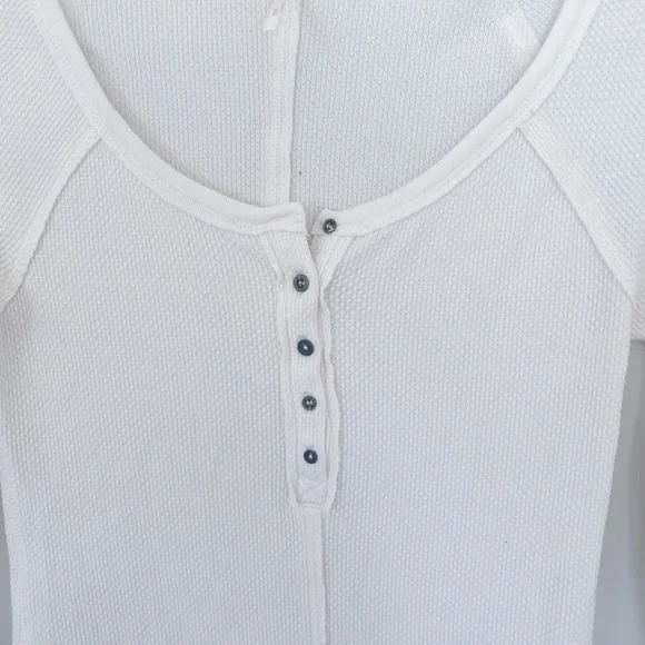 Free People Newbie Alpine ski lodge Henley top S - Picture 13 of 16